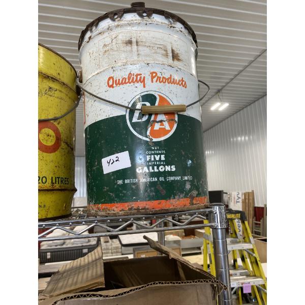 BA COLLECTABLE OIL CAN