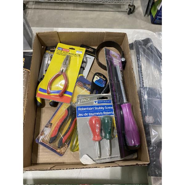 ASSORTED TOOL BOX LOT 