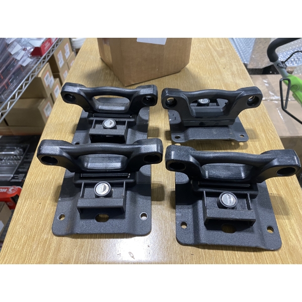 4 TRUCK BOX CORNER STRAP BRACKETS