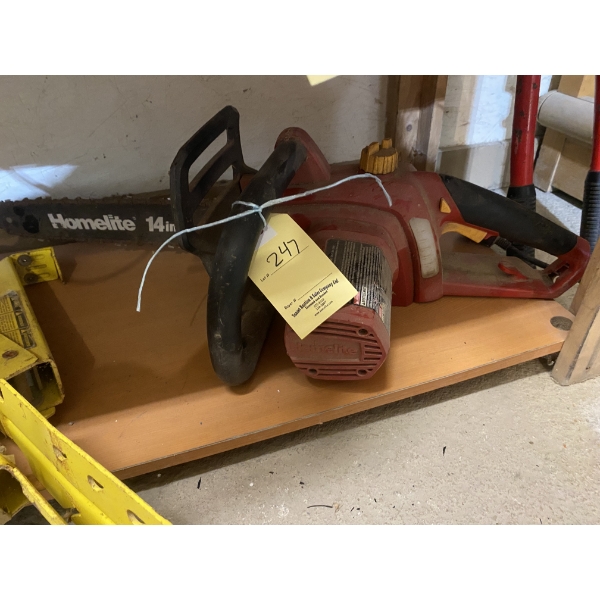 14 INCH ELECTRIC CHAIN SAW