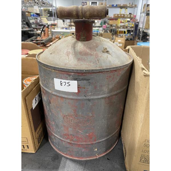 STEMPLE ANTIQUE FIRE EXTINGUISHER