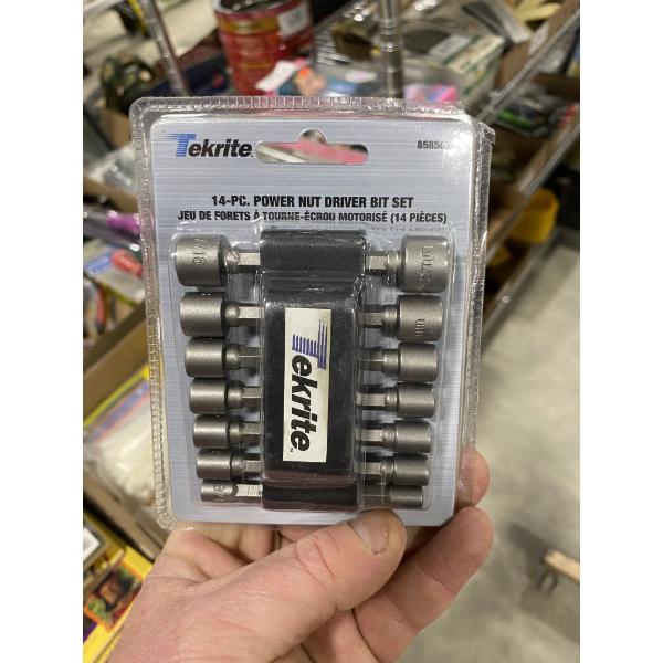 14 PC NUT BIT SET