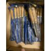 Image 1 : BOX OF ASSORTED WOOD CHISELS AND FILERS