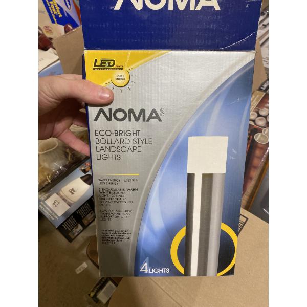 NOMA ECO-BRIGHT BOLLARD-STYLE LANDSCAPE LIGHTS