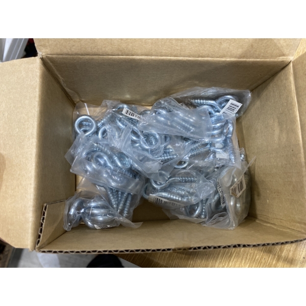 APPROX 150 OF 1 3/4IN SCREW EYES 