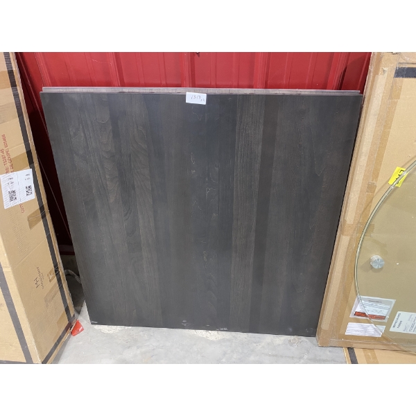 2 WOODEN TOPS - 38 X 38 IN