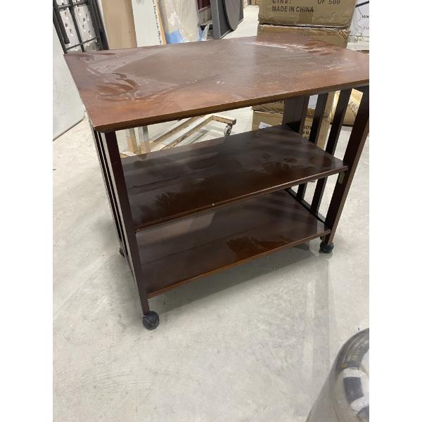 SMALL STAND ON WHEELS