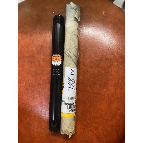 2 OF 10 INCH EXTENSION TUBE 