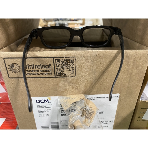 BOX LOT OF APPROX. 100 OF 3D PAIR OF GLASSES