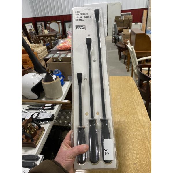 3 PC. PRY BAR SET