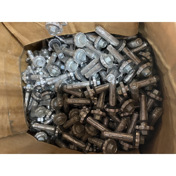BOX OF SMALL ANCHOR BOLTS