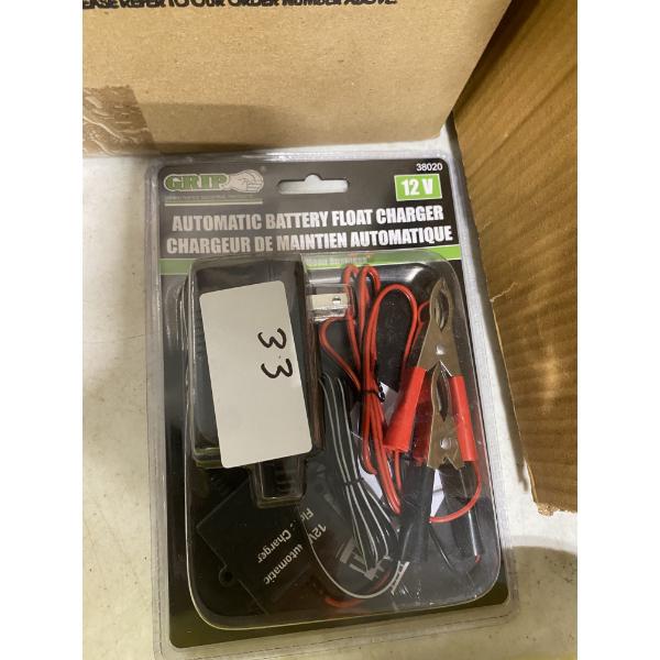 AUTOMATIC BATTERY FLOAT CHARGER