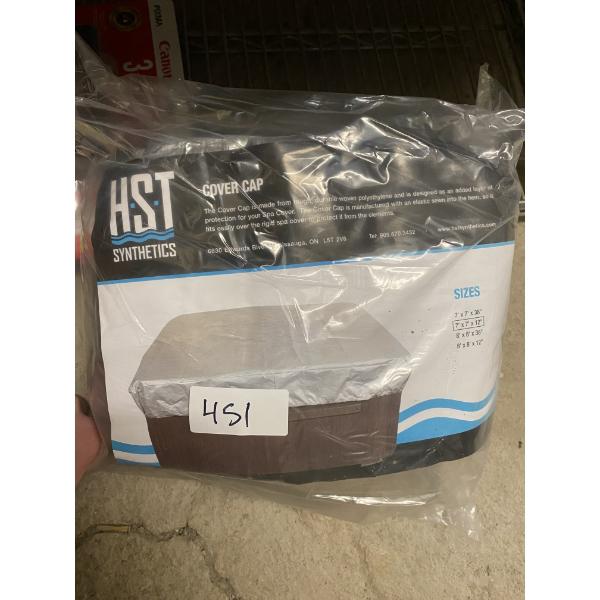 HOTTUB COVER CAP - 7 FT X 7 FT X 12 INCH