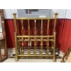 Image 1 : FULL SIZE VERY RUGGED BRASS BED FRAME - COMPLETE
