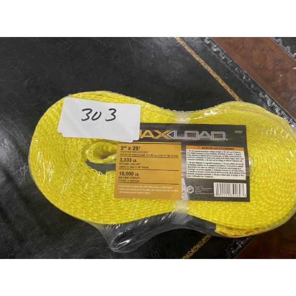 2 IN X 25FT TOW STRAP