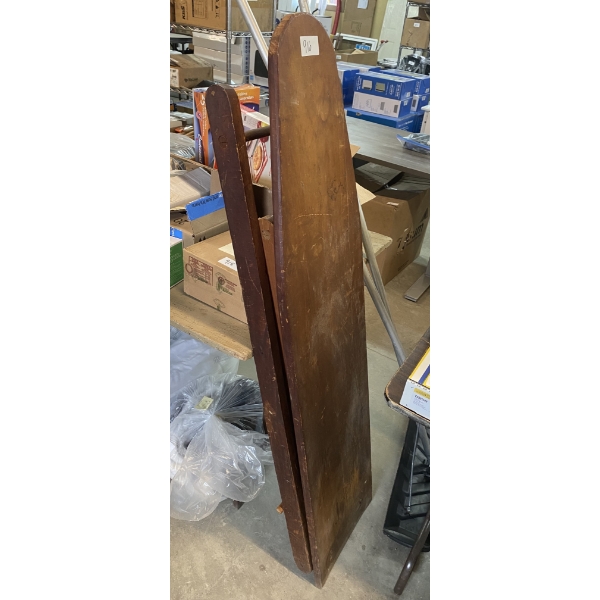 WOODEN IRONING BOARD