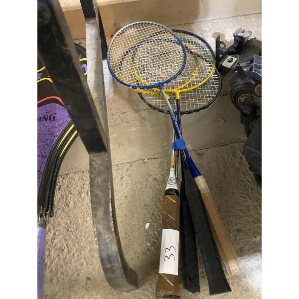4 BADMINTON RAKCETS