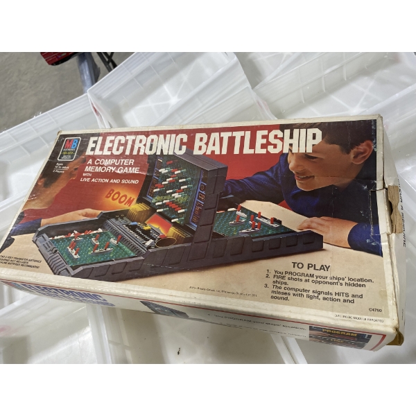 ELECTRIC BATTLESHIP GAME