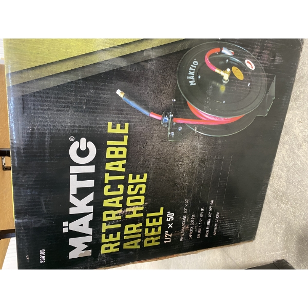 50 FT RETRACTABLE HOSE REEL