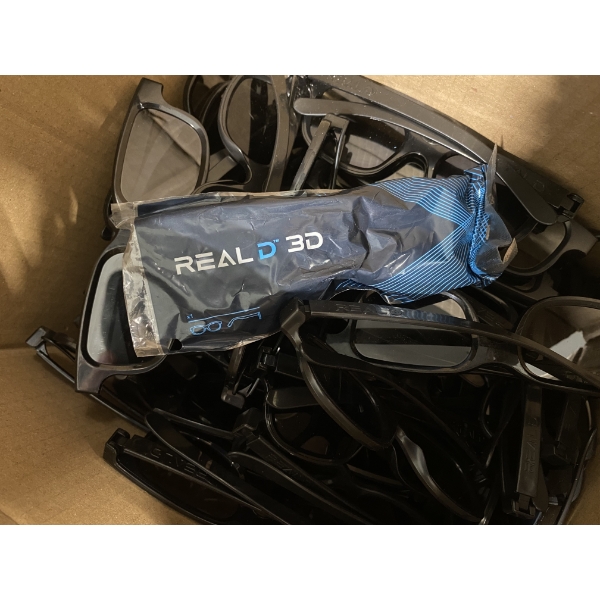 APPROX. 100 3D GLASSES