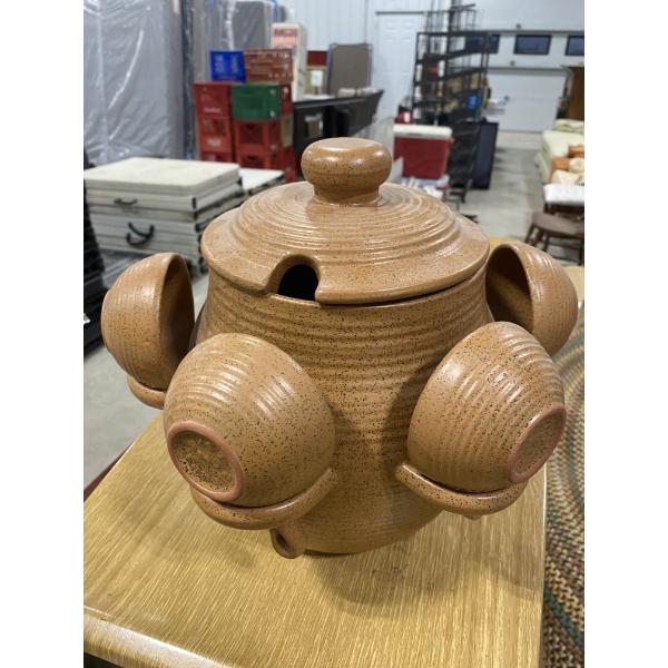 PUNCH BOWL WITH CUPS