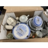 Image 1 : BOX LOT OF ASSORTED DISHES