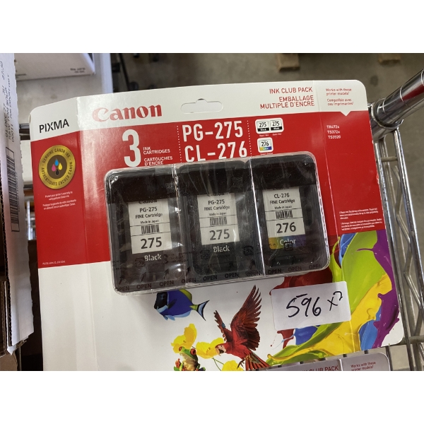 2 CANON INK CLUB PACKS