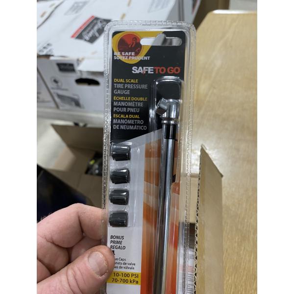 BOX OF 5 OF TIRE PRESSURE GAUGES