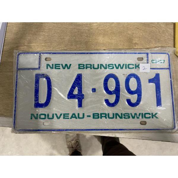 DEALER LICENSE PLATE