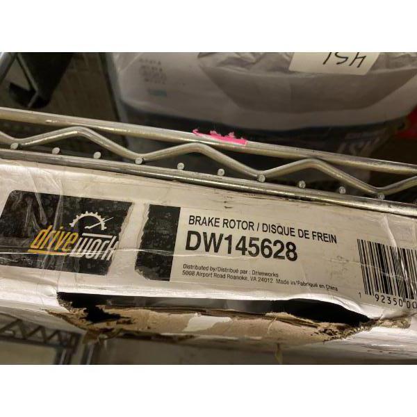 BRAKE ROTOR - PART# IN PIC.