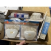 Image 1 : BOX LOT OF Q TIPS AND DENTURE BRUSH SETS
