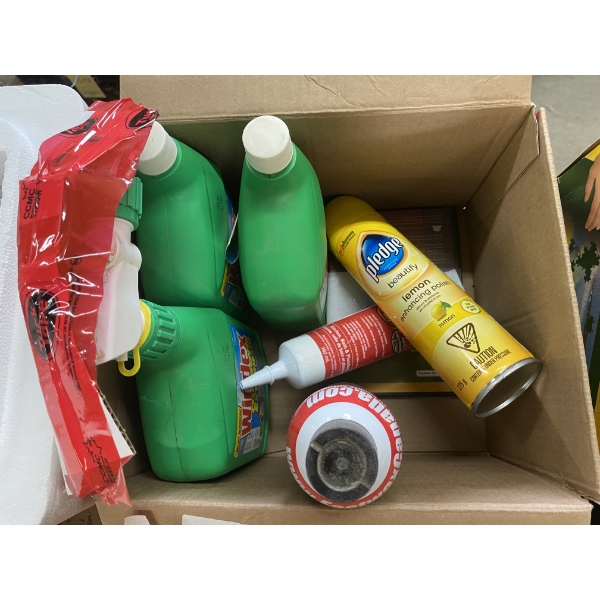 BOX OF CLEANERS