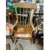 Image 1 : WOODEN ROCKING CHAIR