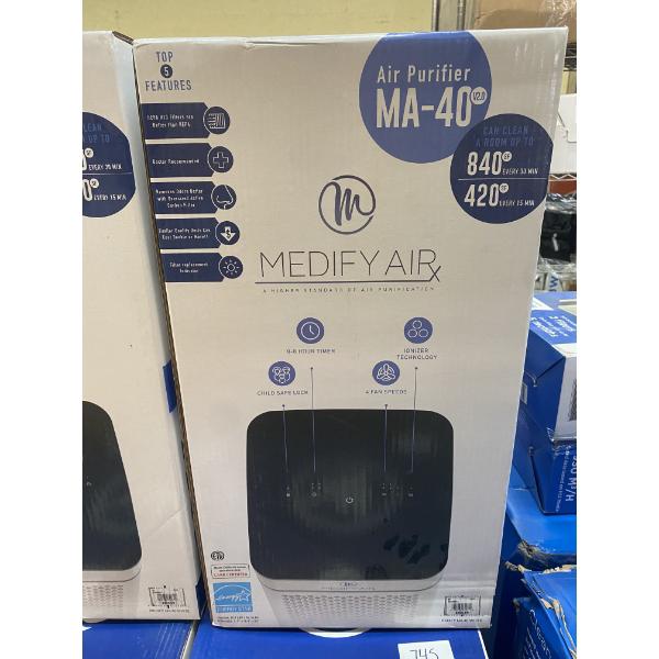 MEDIFY AIR PURIFIER- MODEL MA-40 