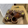 Image 1 : 6 SMALL ONE CUP BEAN POTS