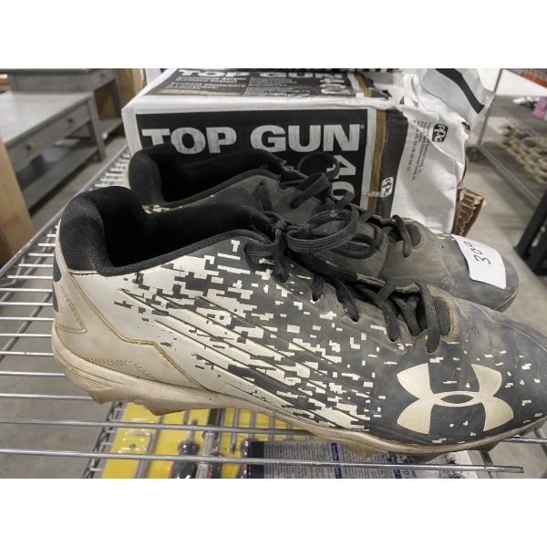 SIZE 13 UNDER ARMOUR CLEATS