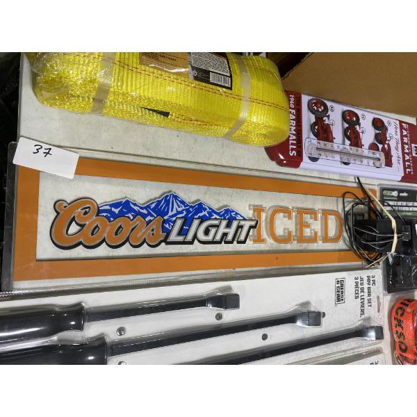 COORS LIGHT SIGN