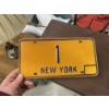 Image 1 : NEW YORK LICENCE PLATE