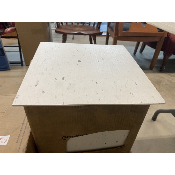 APPROX 260 1 FOOT SQUARE ARMSTRONG TILES- PLASTIC FLOOR TILES