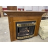 Image 1 : 65 INCH FIREPLACE MANTEL WITH INSERT
