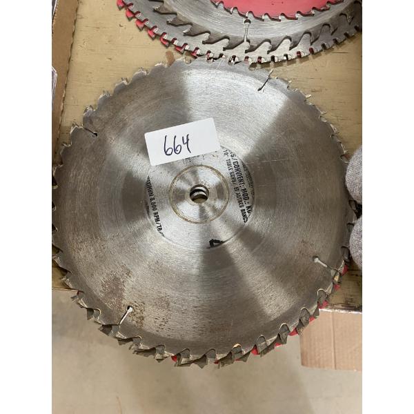 4 SAW BLADES 10IN