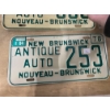 Image 1 : ANTIQUE AUTO PLATE - 1984