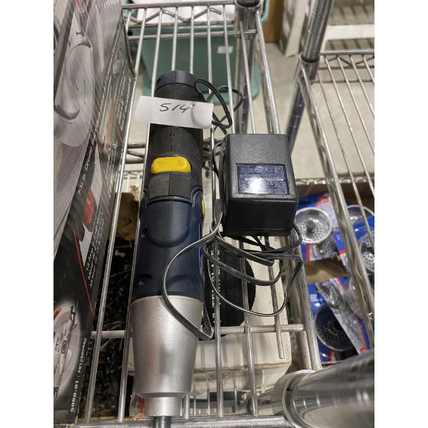 MASTERCRAFT CORDLESS SCREWDRIVER WITH CHARGER