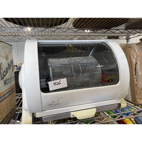 ROTATING TOASTER OVEN COOKER