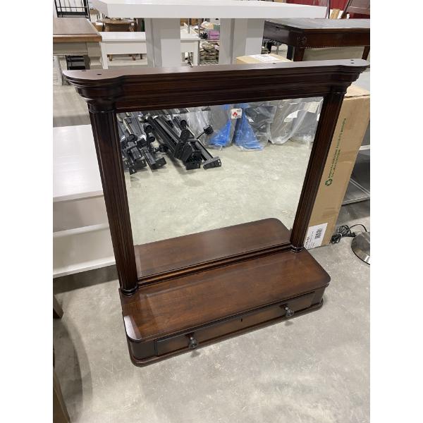 30 INCH DRESSER TOP MIRROR WITH DRAWER
