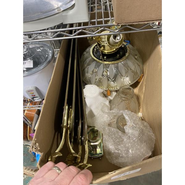 CEILING FAN AND LIGHT 