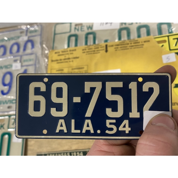 ALABAMA CEREAL BICYCLE LICENSE PLATE