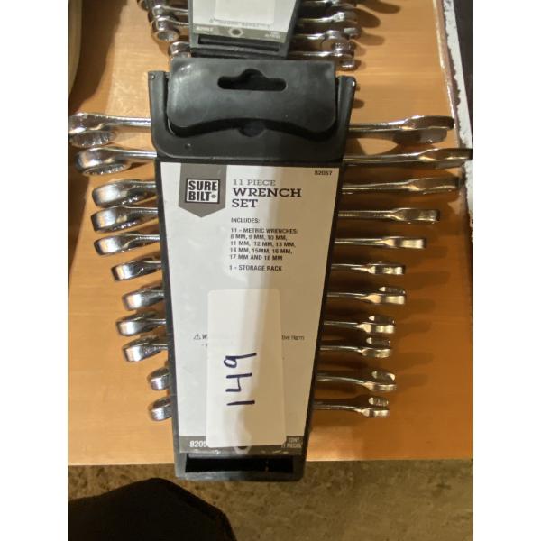 11-PIECE METRIC WRENCH SET