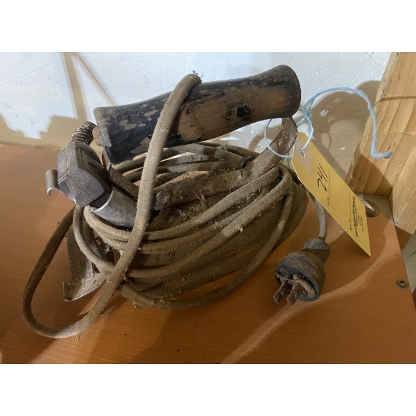 ANTIQUE ELECTRIC IRON