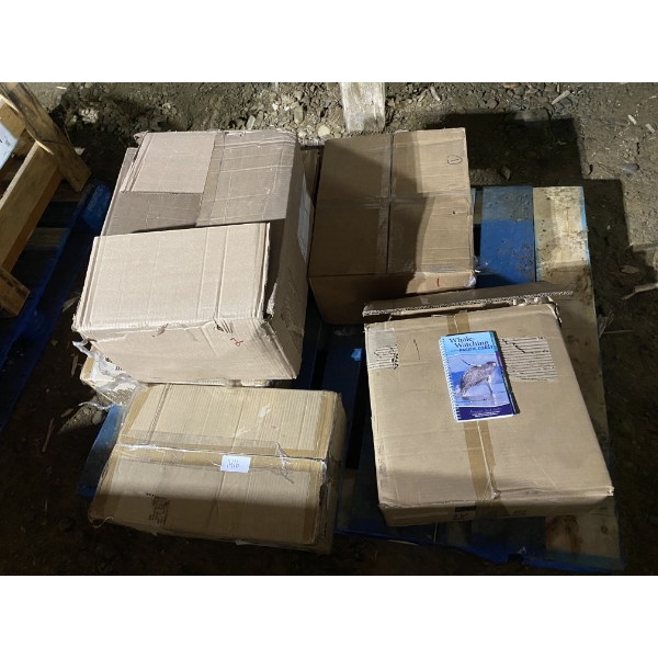 PALLET LOT OF TOURIST BOOKS